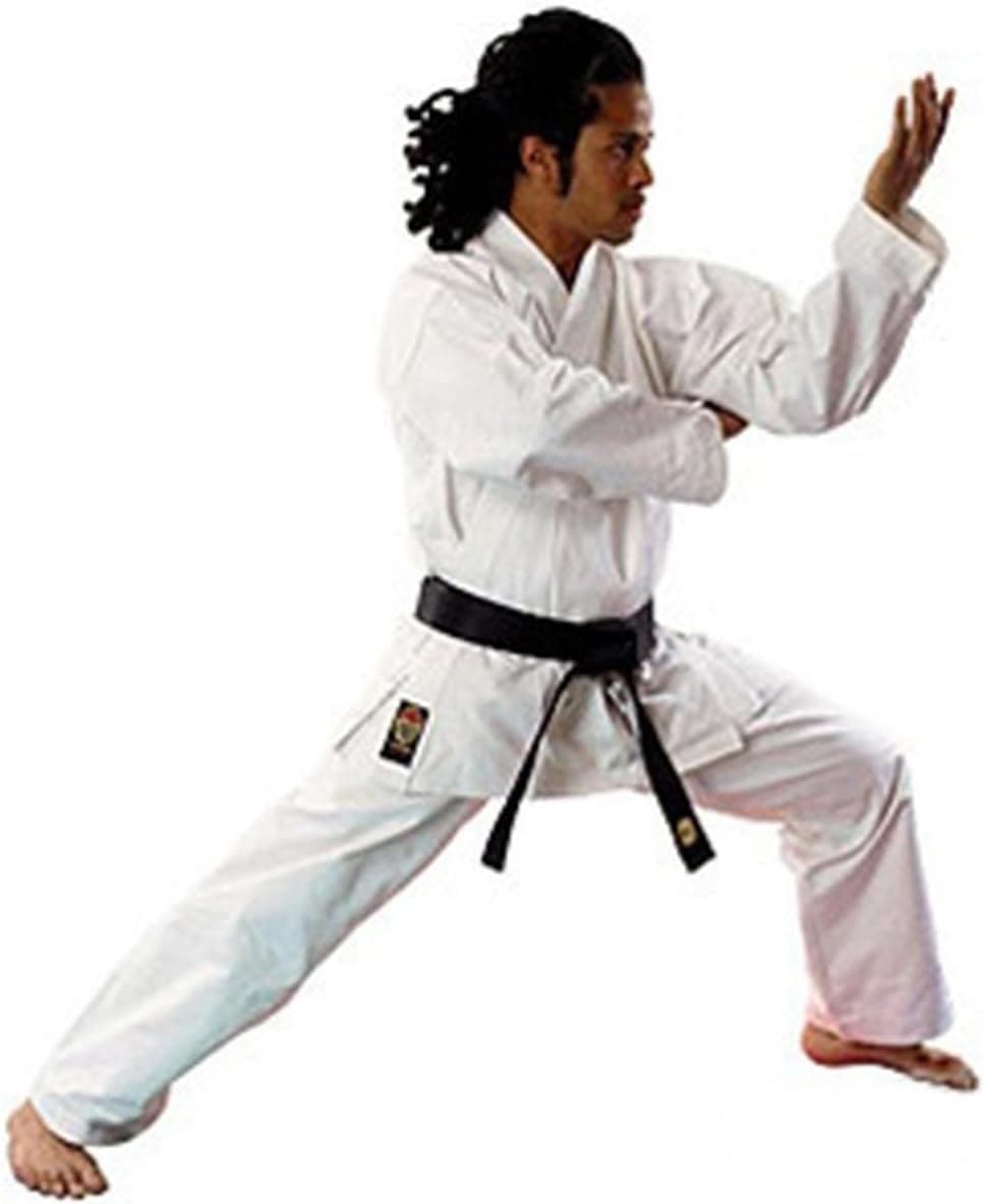 Pro Force 14oz 100% Cotton Heavy Weight Cavas Karate Gi - White - Size 3