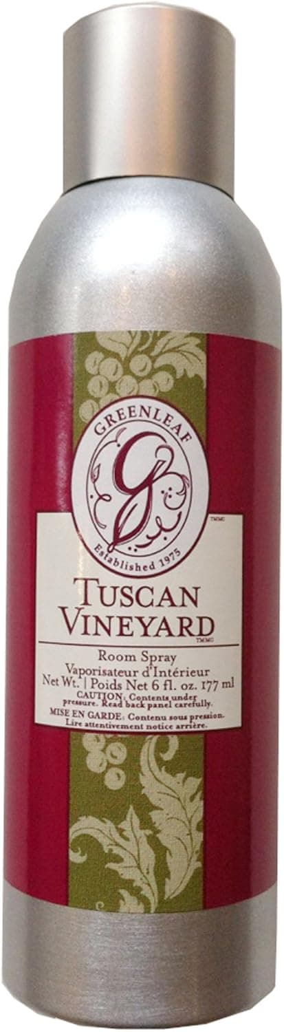 Greenleaf Room Spray 6 Oz. - Tuscan Vineyard
