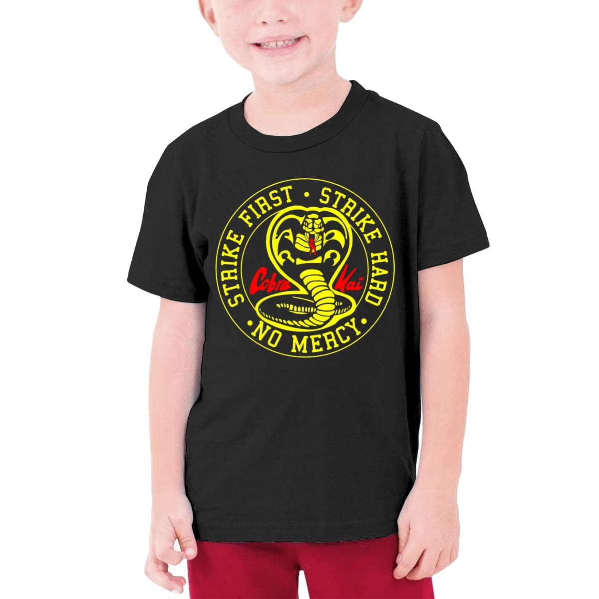 Ardour Van Teenager Soft Shirt Comfortable Cotton Kids T-Shirt Round Neck Classic Durable Teens Short Sleeve T-Shirt for Boys and Girls Medium