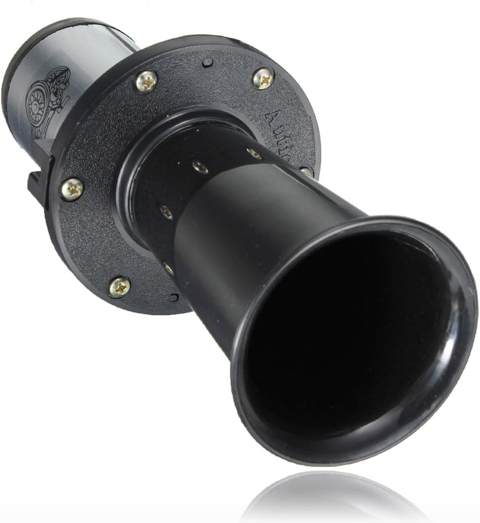 110dB Antique Vintage Old Style Car Truck Horn AHH-OOO-GAH 12V (Black)