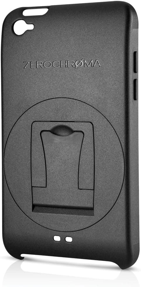 ZeroChroma IPTCH4-TTR-BLK-X ZeroChroma Teatro Stand for iPod Touch 4G with 14-Angle, 360 Degree Rotating Theatre - Black