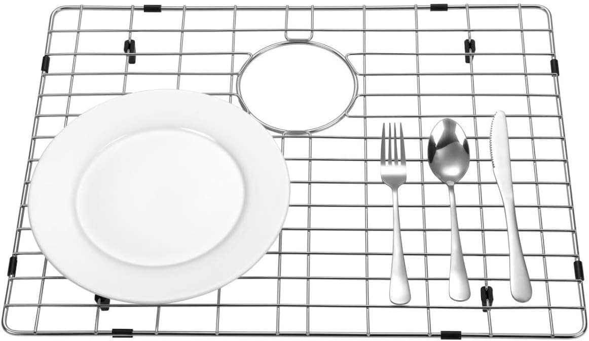 Starstar Sinks Protector Stainless Steel Kitchen/Yard/Bar/Laundry/Office Bottom Protector Grid, Rack For The Sink (16" x 15.5")