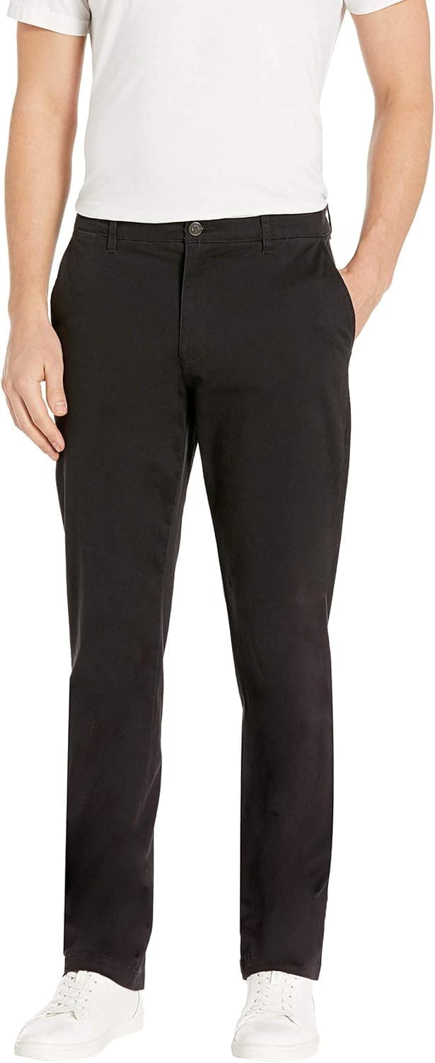 Goodthreads Men's Straight-Fit Washed Comfort Stretch Chino Pant