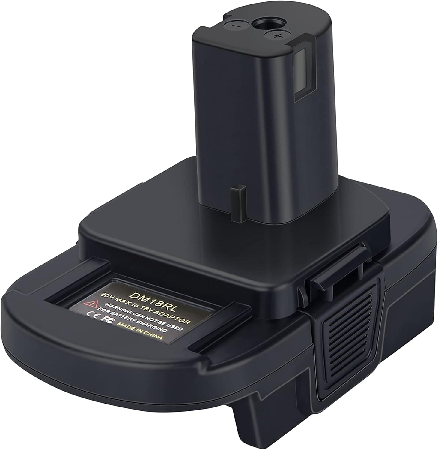 Battery Adapter with USB Port for Dewalt to Ryobi Battery, for Dewalt for Milwaukee Battery Convert to Ryobi 18V Lithium-ion Battery DM18RL
