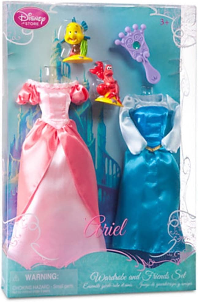 Disney Princess Ariel Doll Wardrobe and Friends Set -- 5-Pc.