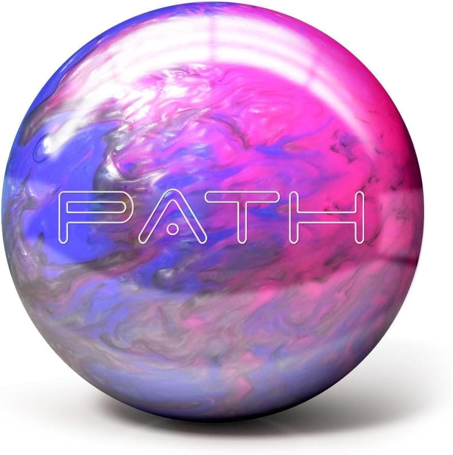 Pyramid Path Bowling Ball (Pink/Purple/Silver, 6 LB)