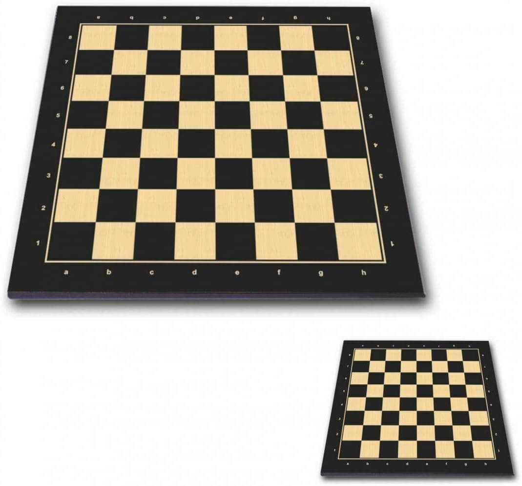 Professional Tournament Chess Board 5P Black - - 2" / 50 mm Field - 20" Size