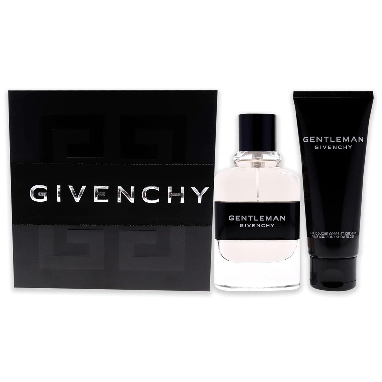 Givenchy Givenchy Gentleman Men 2 Pc Gift Set 1.7oz EDT Spray, 2.5oz Shower Gel