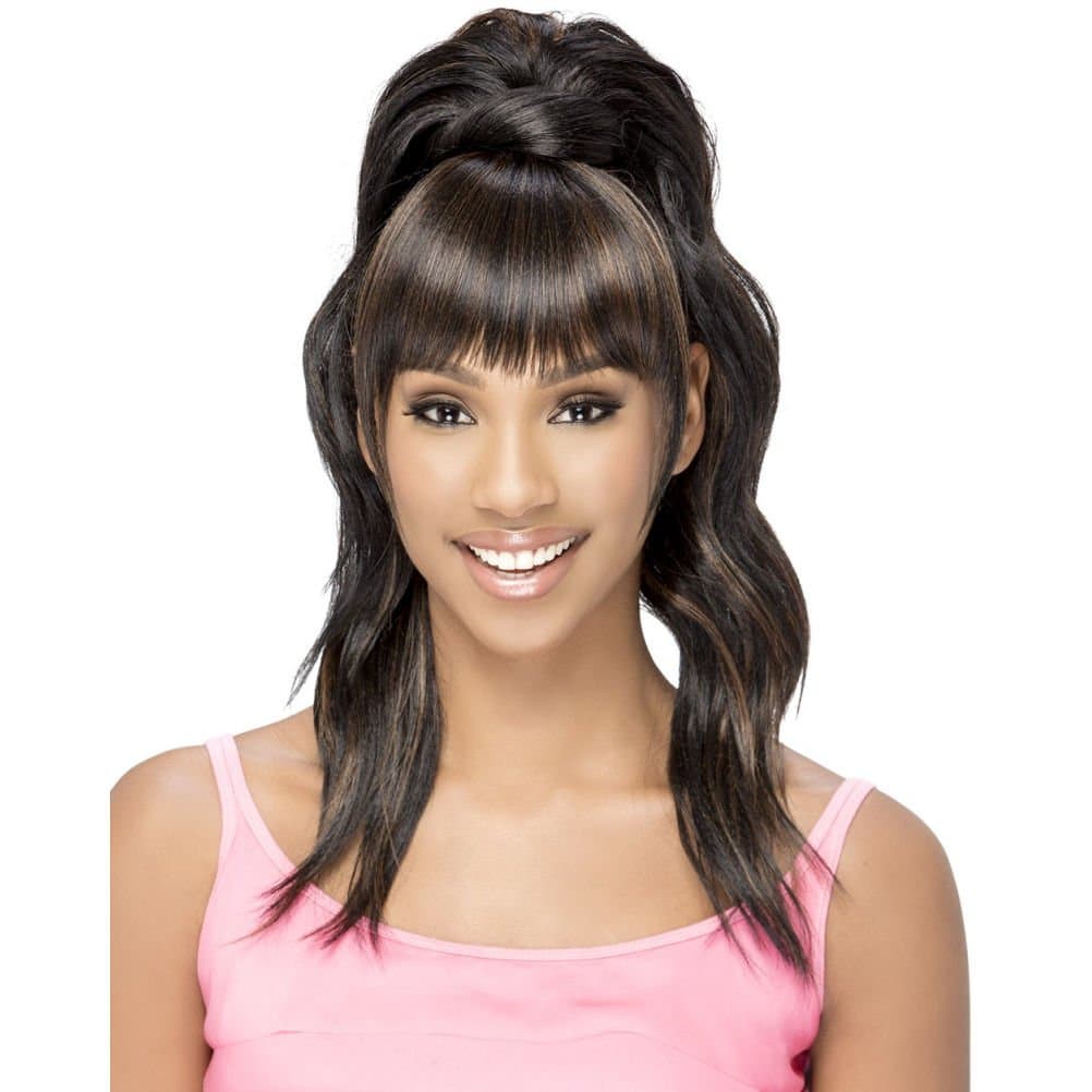Vivica A. Fox (Bp-yuna) - Heat Resistant Fiber Bang & Ponytail in FS4_30