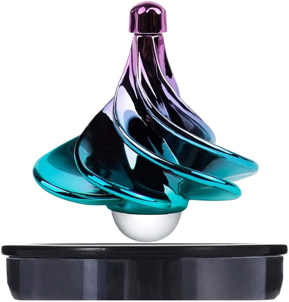 HXH Wind gyro, Rotating gyro Portable Wind gyro Desktop Decompression Toy, Suitable for Children/Adults