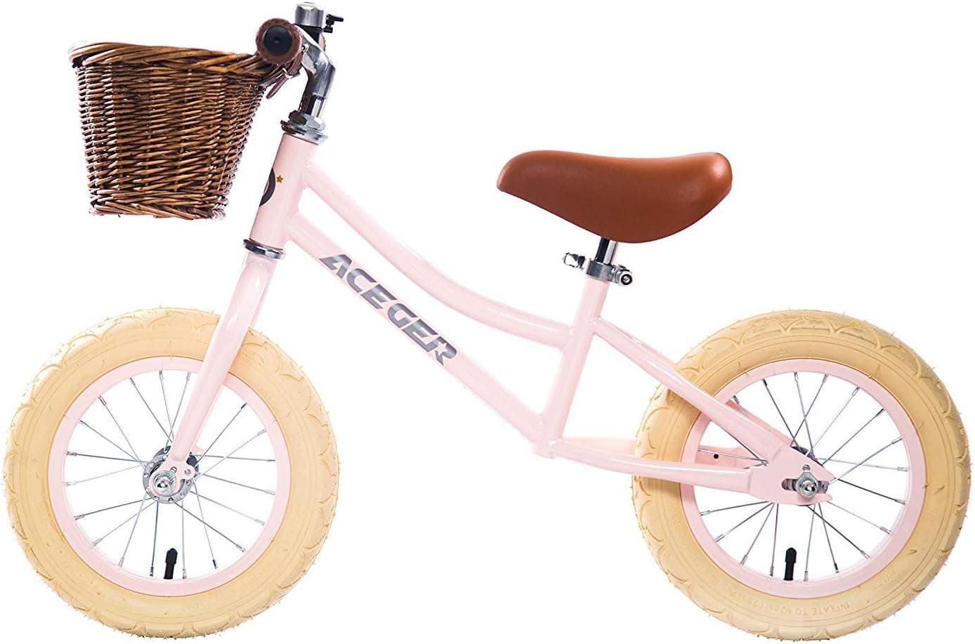 ACEGER Balance Bike for Kids with Basket, Ages 2 to 5 Years