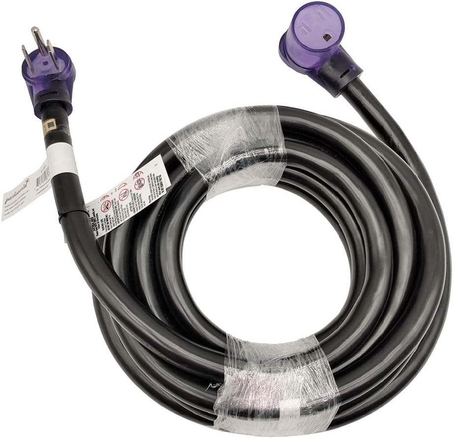 Parkworld 61391 6 AWG 6-50 Extension Cord 50 AMP, 250-Volt 6 Gauge Welder Extension Cord 50A 3-Prong 6-50P to 6-50R (25FT)