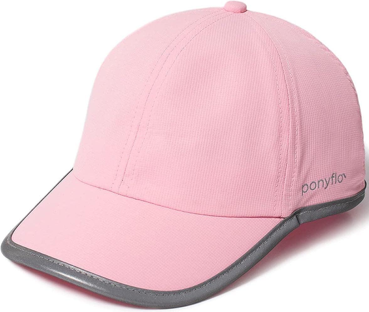Ponyflo Original Kids Active Ponytail and Messy Bun Pony Cap with Full Back Opening