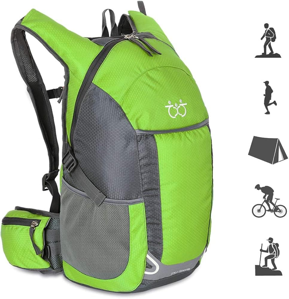 boruizhen 25L/35L Cycling Backpack Outdoor Camping Hiking Backpack Waterproof Sport Backpack Daypack Pack for Men and Women