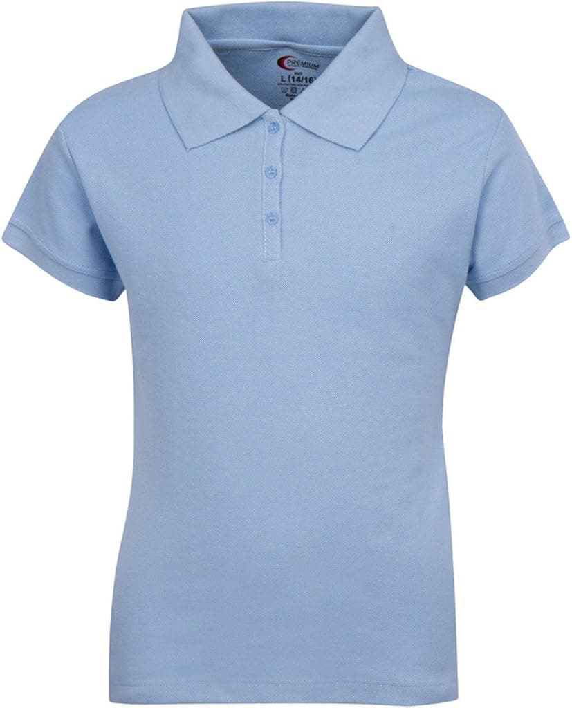 Premium Wear Junior Girl Short Sleeve Polo Shirts