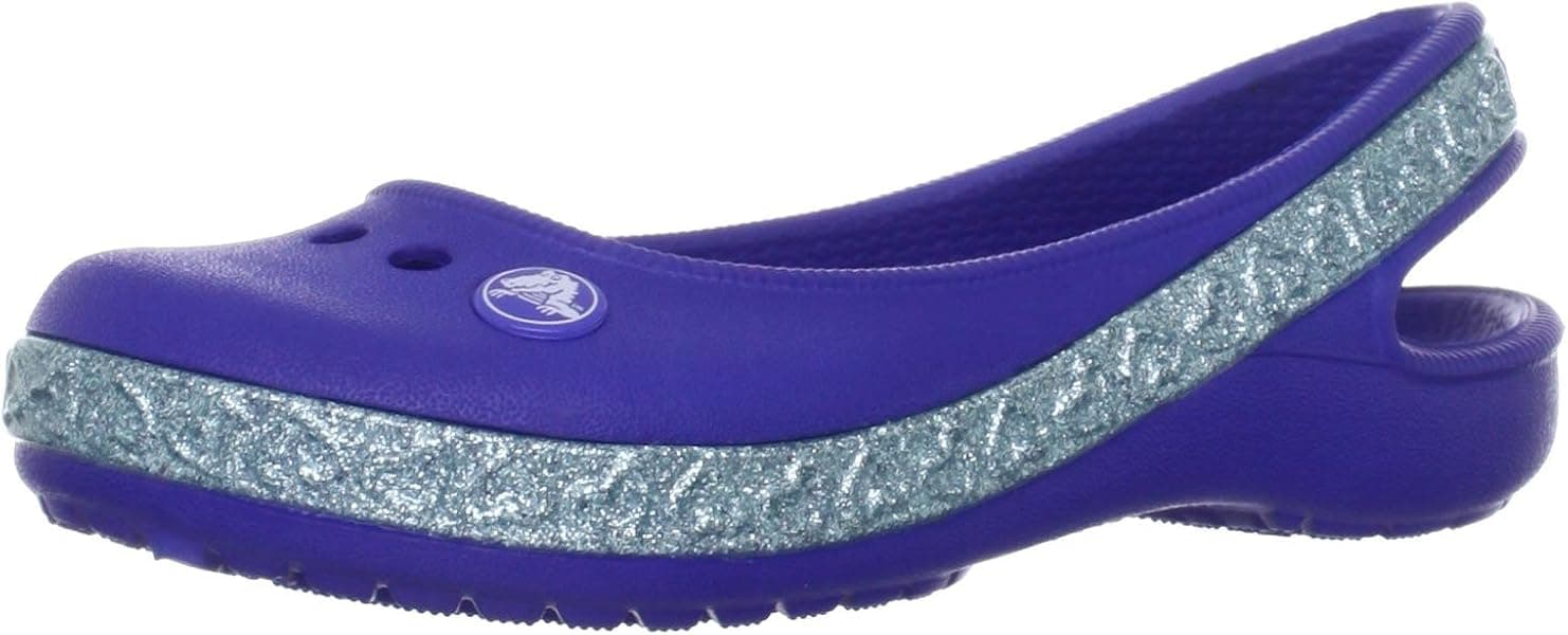 Crocs Girls' Genna II Hearts Flat GS