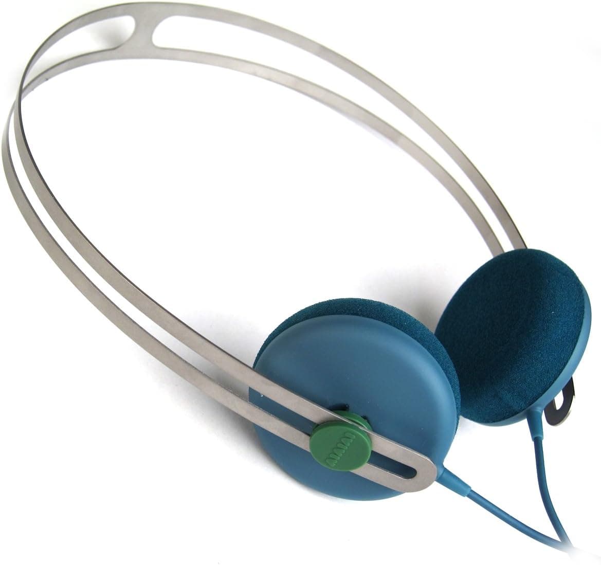 Aiaiai: Tracks Headphones w/Mic - Petrol Blue