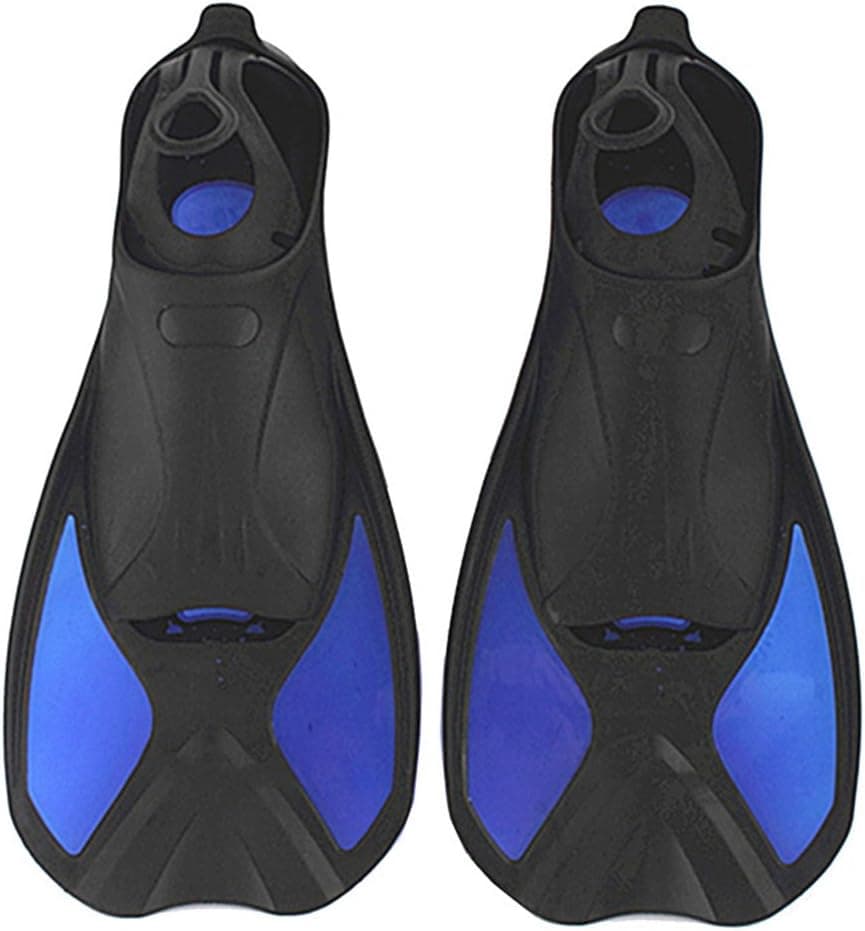 Tsptool Kids Swim Fins Short Snorkeling, Training Swimming Fins Outdoor Diving Training Swim Flippers for Children Boys and Girls US 7-8
