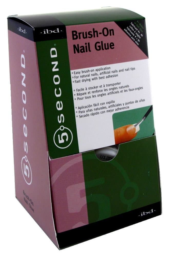 IBD-5 Second Brush-On Nail Glue (Pack of 12)