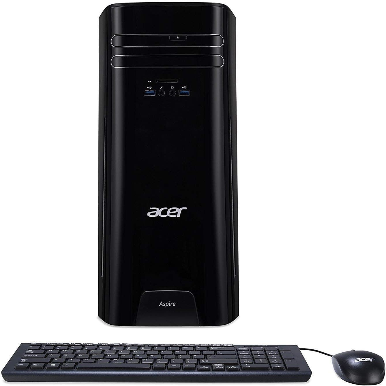 2018 Flagship Acer Aspire TC-780 Business Desktop - Intel Quad_Core i5-7400 Up to 3.5GHz 16GB DDR4 256GB SSD+2TB HDD DVD-RW Intel HD Graphics 630 802.11ac Win 10 (Certified Refurbished)