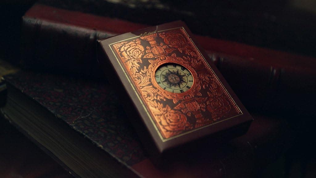 The Blue Crown Victorian Room Playing Cards