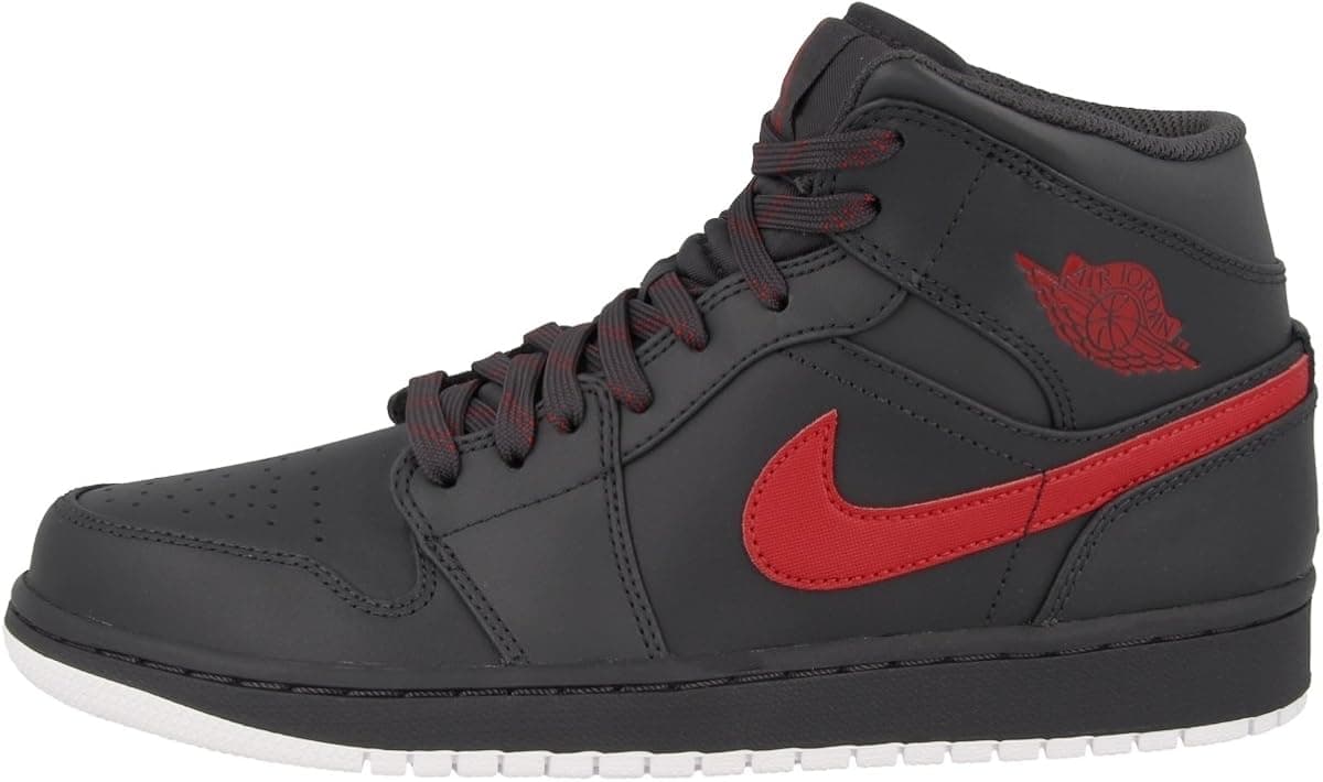 Jordan Mens Air 1 Mid Basketball Shoes