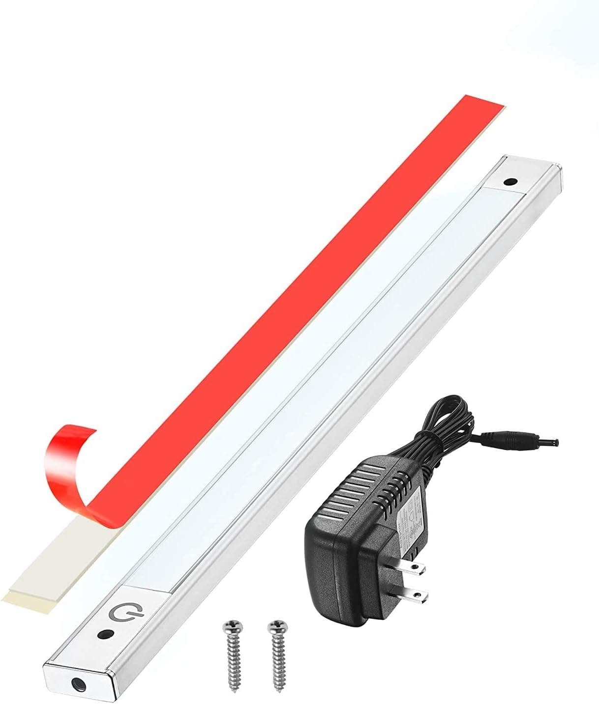 phonar 12 inch Under Cabinet Lighting for Kitchen Closet, LED Cabinet Light with Plug in Hardwired for Wardrobe(Cold White)