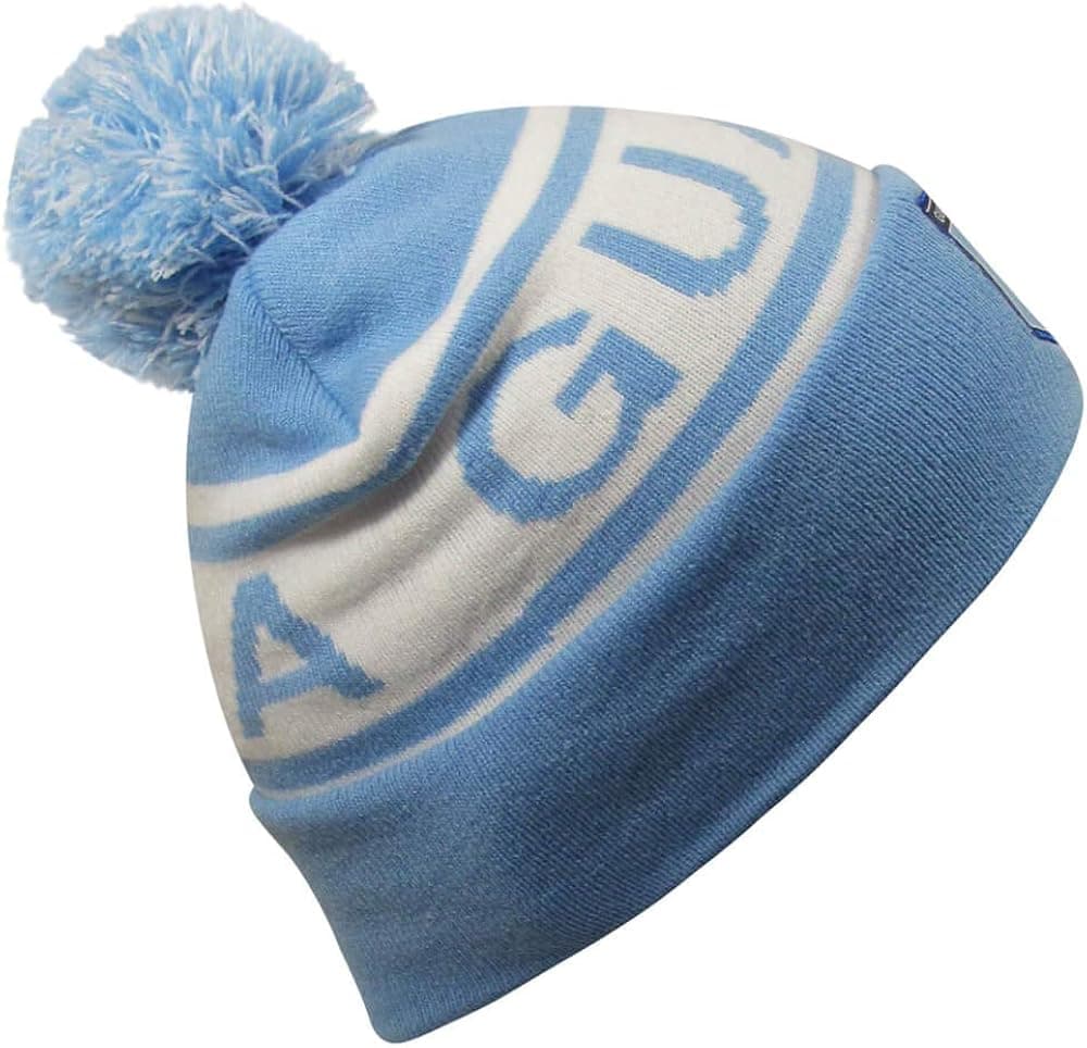 Soccer Team/Country Beanies w/Pom Pom, Cuff 12 inch