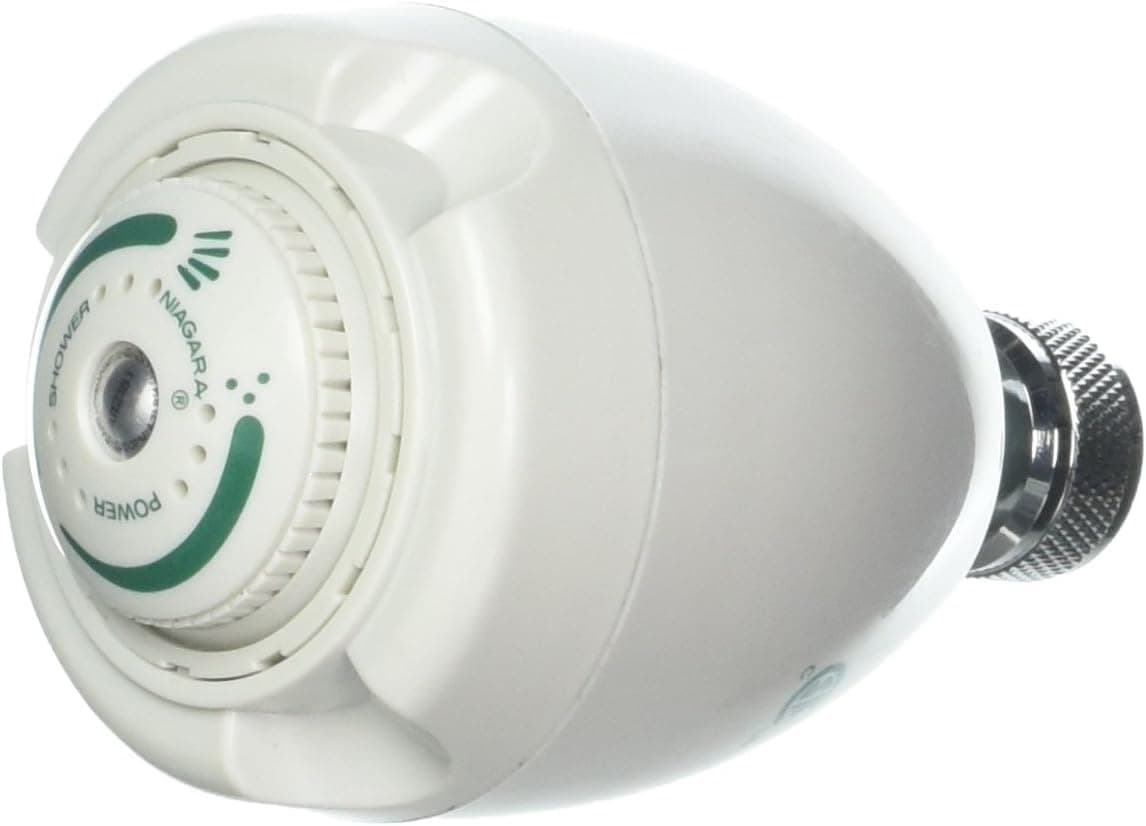 1 X Niagara 2.0 gpm White Earth Showerhead N2920