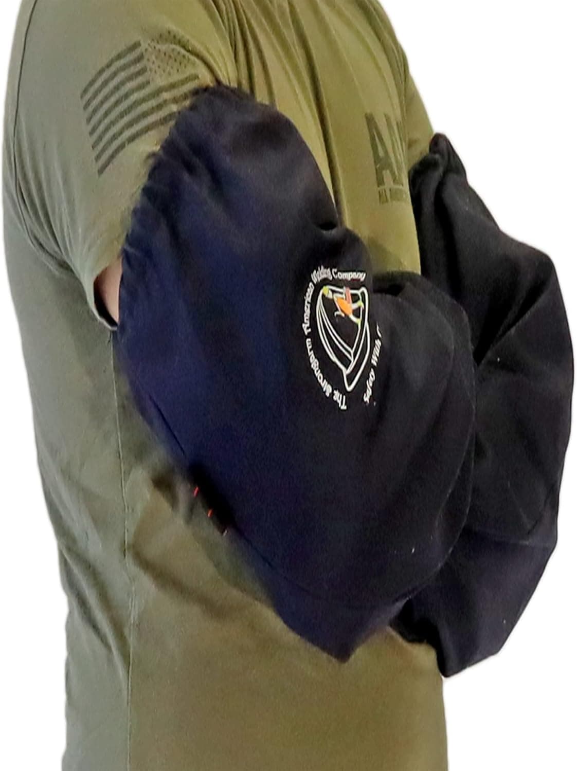 Strongarm Welding Sleeves in Fire-Repellent 9oz Cotton with Wide Open Elastic