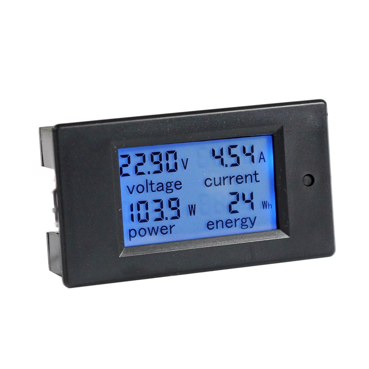 bayite DC 6.5-100V 0-20A LCD Display Digital Ammeter Voltmeter Multimeter Current Voltage Power Energy Battery Monitor Amperage Meter Gauge with Built-in Shunt