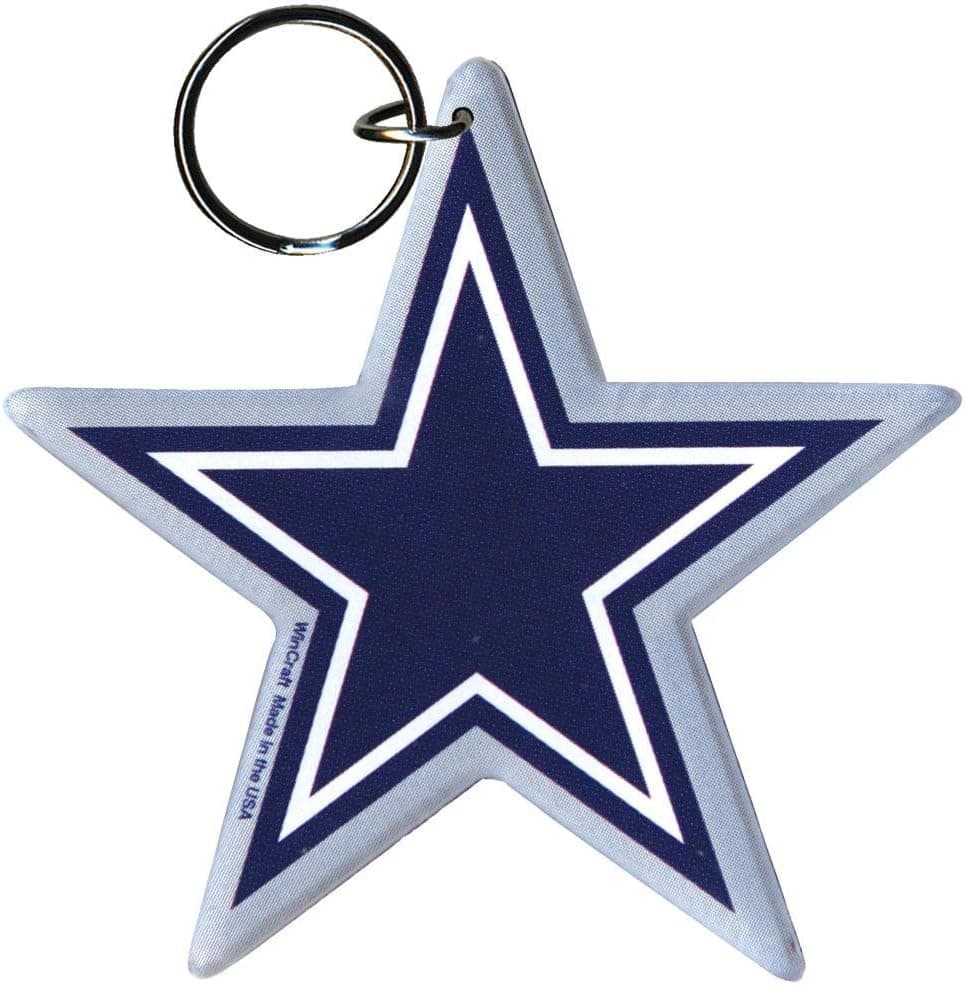 WinCraft NFL 21143041 Dallas Cowboys Premium Acrylic Key Ring