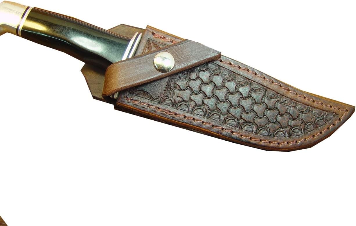 Custom Leather Knife Sheath Fits Buck 119 SPECIAL Knife, Fixed Blade Knife Holder, Sheath Only