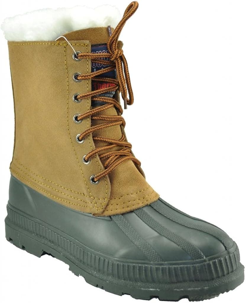 Women's 9" High, 7 Eyelet Pac Genuine Leather Upper Winter Boot