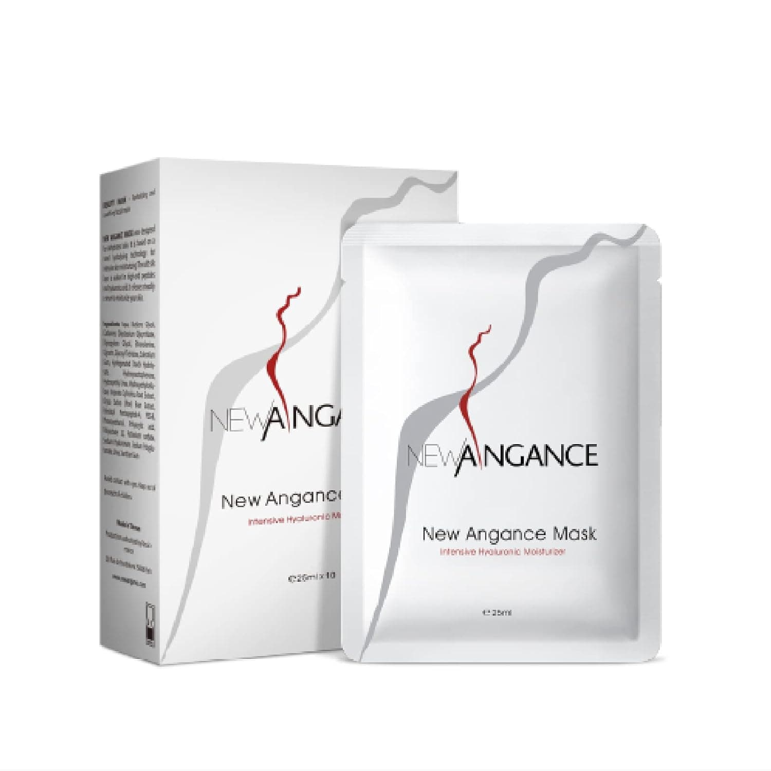 NEW ANGANCE MASK, Revitalizing, Moisturizing, Soothing Skin Texture (Hyaluronic Mask)