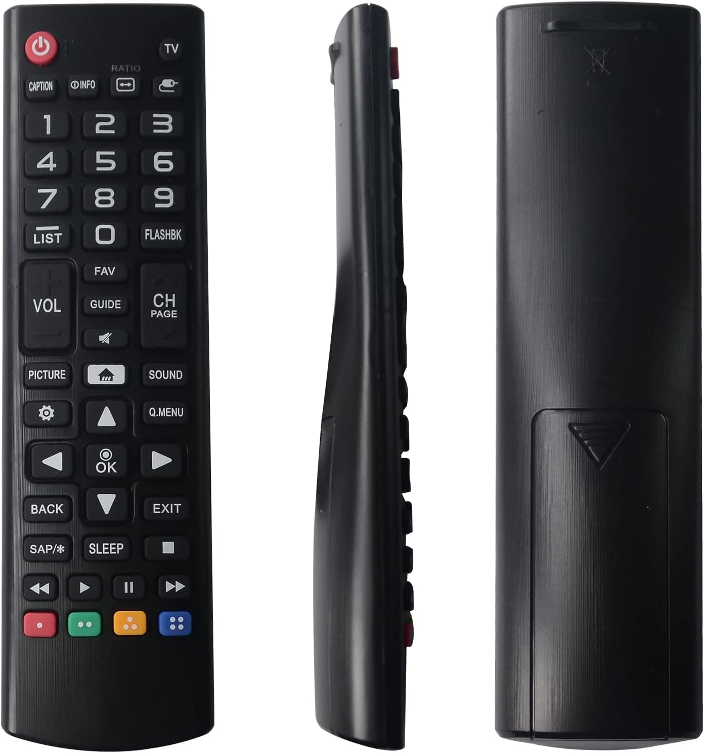 Rnnokate AKB74915304 Remote fit for LG TV 24LH4830 24LJ4840 32LH570B 32LH573B 32LH550B 32LH570B-UC 43LH5500 43LH570A 43LH5700 43LH570A 43LH570B 49LH570A 49LH570A 49LH5700 50LH5730 55LH575A 55LH5750