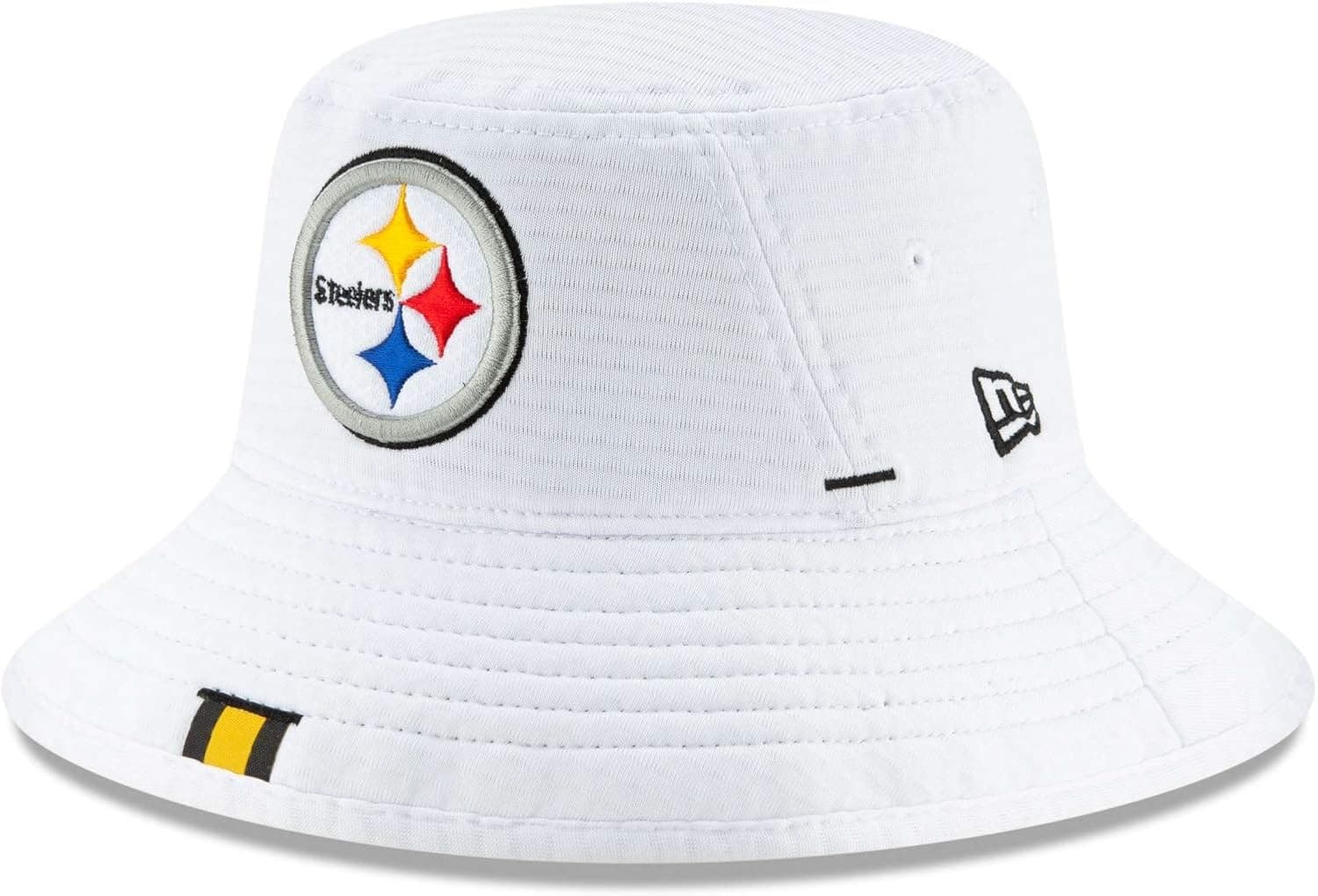 New Era Pittsburgh Steelers 2019 NFL Training Camp Official Bucket Hat – White
