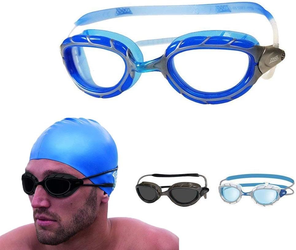 Zoggs Predator Next Gen Swimming Goggles No Leaking Anti Fog UV Protection Triathlon