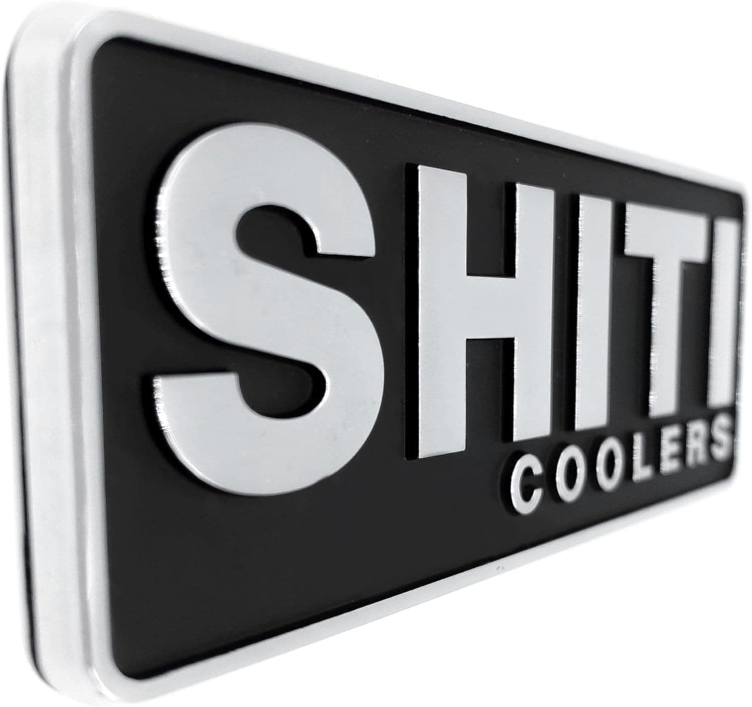 SHITI Coolers Brand Plate