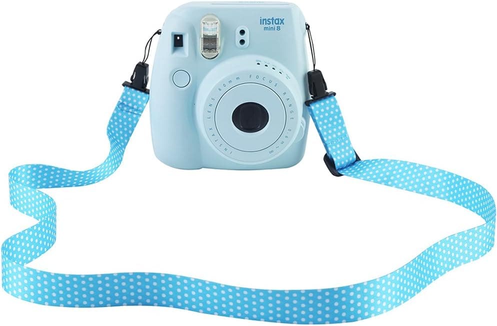 SAIKA Camera Neck Strap Belt for Fujifilm Instax Mini 9/8 / 8+ / 7s / 25/26 / 50s / 70/90 Instant Camera and Polaroid PIC-300/ Polaroid Snap Camera
