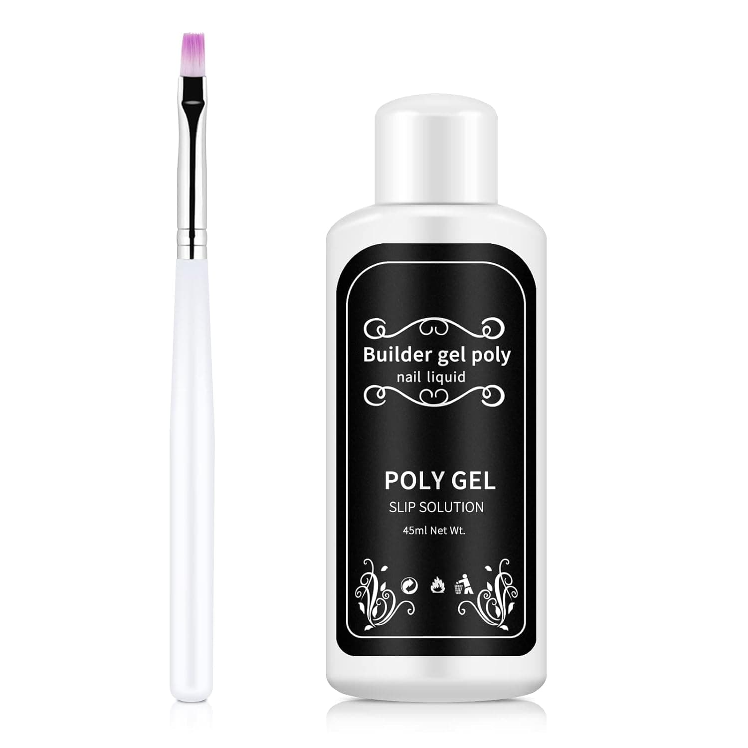 Ownest Nail Extension Gel Solution, Quick Poly Gel Slip Solution,Liquid Solution, Liquid Extension,Nail Gel Builder Liquid,for Nail Art DIY Nail, by Ownest Beauty
