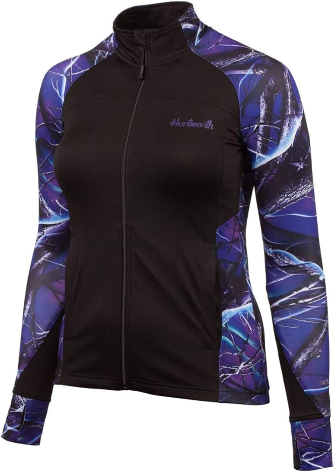 Huntworth Women's Active Jacket, Black/Ultraviolet, X-Large