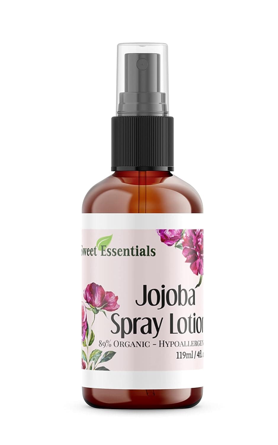 Waikiki Beach Spray Lotion - With Jojoba and Argan Oil - 89% Organic - 4oz Spray Bottle - Silky Skin Soften Formula - Beautiful Island Gardenia and Jasmine Scent