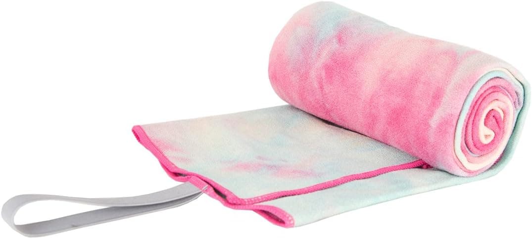 Limber Stretch Hot Yoga Towel-Non Slip Sweat Absorbent, 24x72