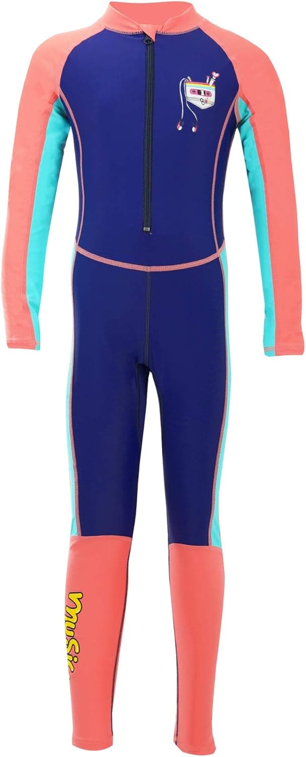 Happy Cherry Kids Full Body Swim Bodysuit UPF 50+ Quick Dry Dive Wetsuits