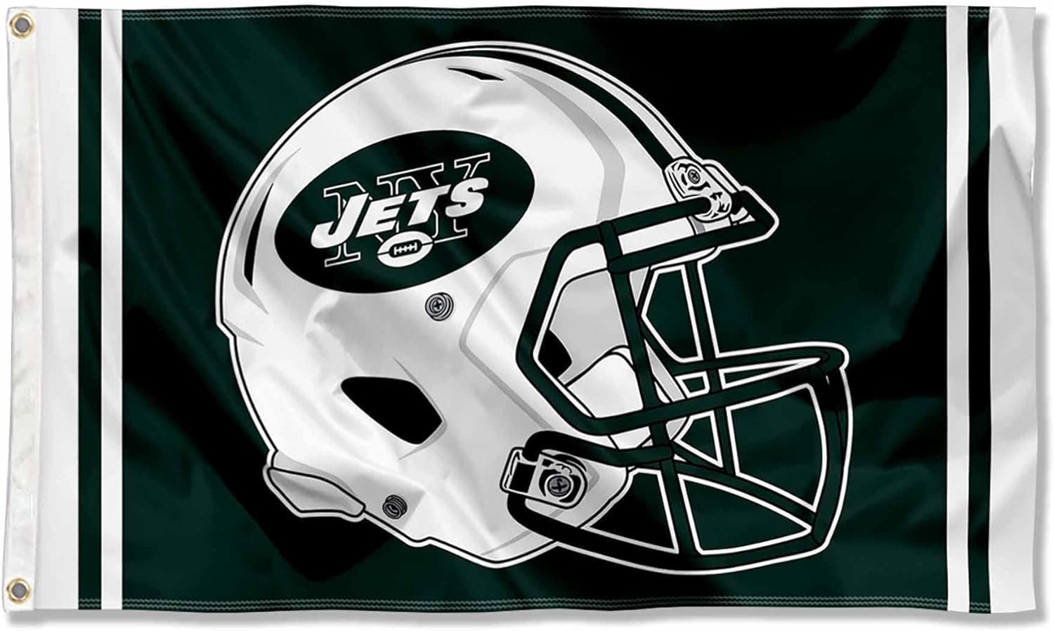 New York Jets New Helmet Grommet Pole Flag