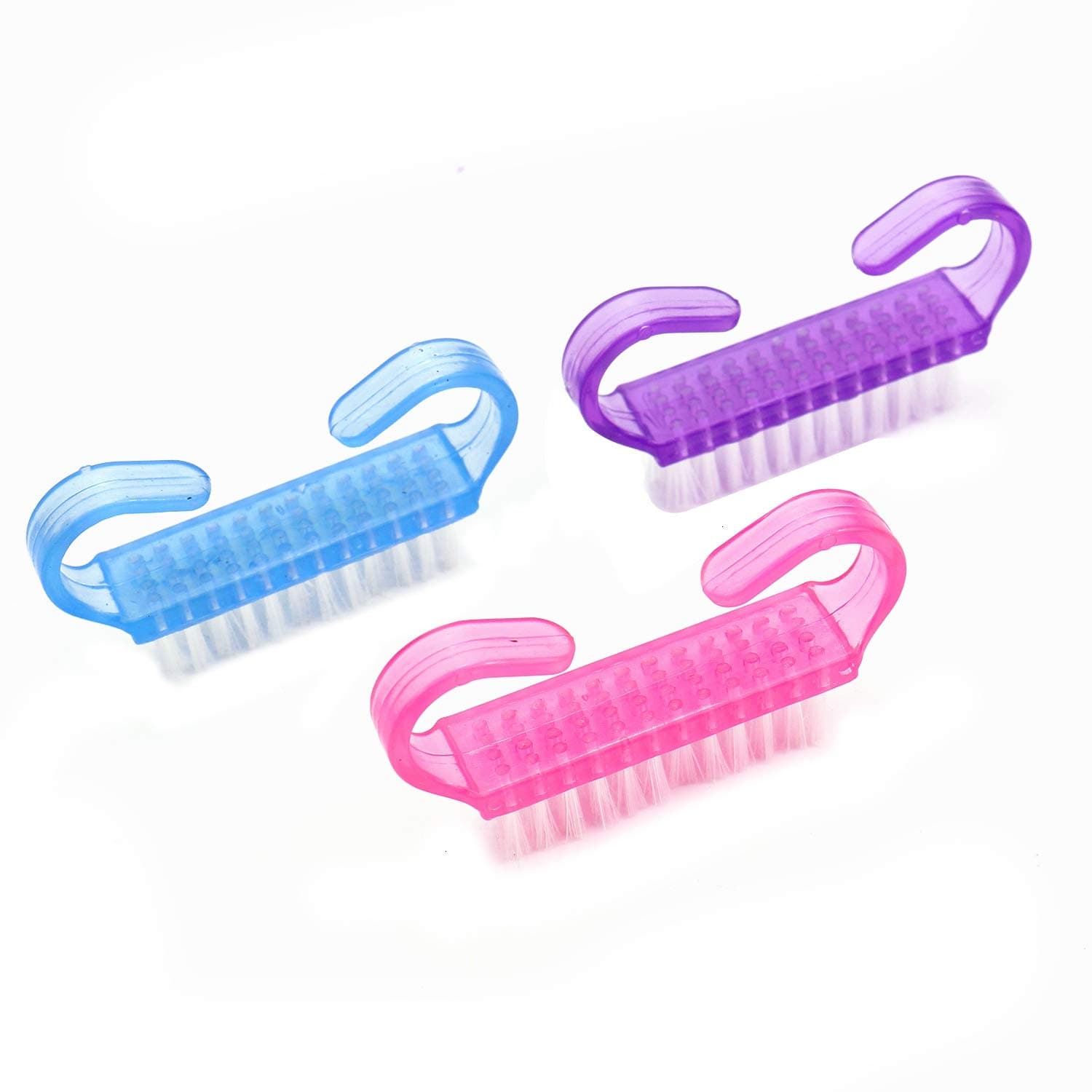 Monrocco 9 Pieces Nail Hand Cleaning Brushes Nail Scrubber Brush for Fingernail, Pedicure Brushes for Men and Women