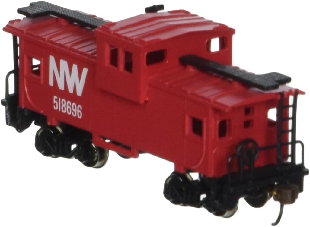 Bachmann Industries Inc. 36' Wide Vision Caboose Norfolk and Western - N Scale