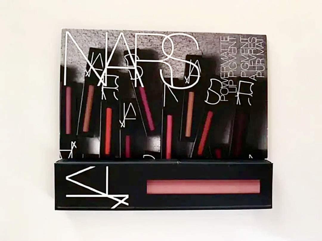 NARS Powermatte Lip Pigment, AMERICAN WOMAN, Sample Card