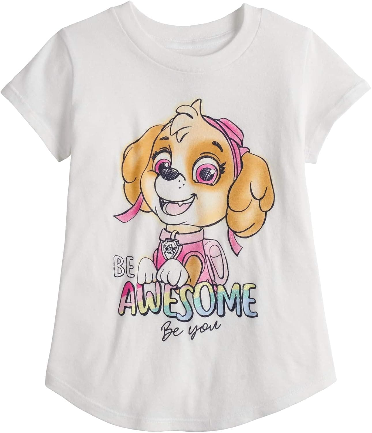 Jumping Beans Little Girls' Toddler 2T-5T PAW Patrol Awesome Tee